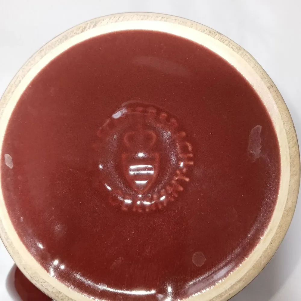 Waechtersbach W. Germany Tanker Mug Rust Red Coffee Tea Ceramic Cold War Era - Picture 3 of 8